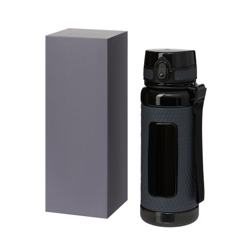 Бутылка для воды Vector, черная 6