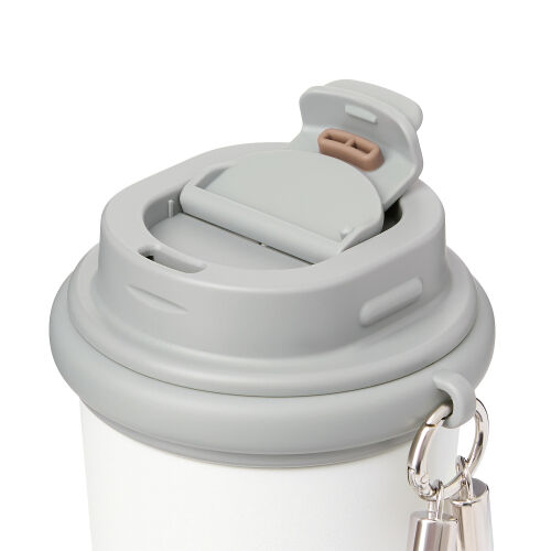 Термокружка вакуумная Sydney, белая 4