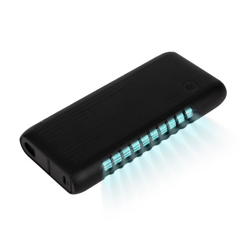 Внешний аккумулятор с встроенной УФ лампой Uno 6000 mAh, черный 8