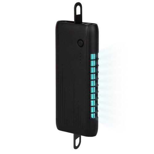 Внешний аккумулятор с встроенной УФ лампой Uno 6000 mAh, черный 3