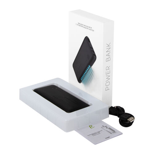 Внешний аккумулятор с встроенной УФ лампой Uno 6000 mAh, черный 5