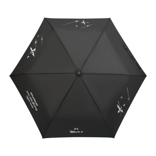 Зонт складной Filton, черный 2