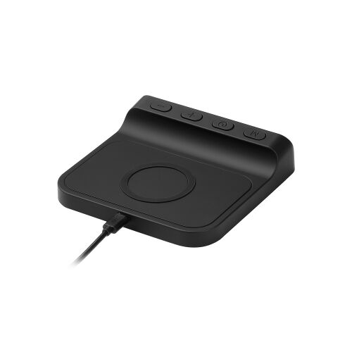 Зарядная станция с часами 15W Ригель (Rigel), черная 2