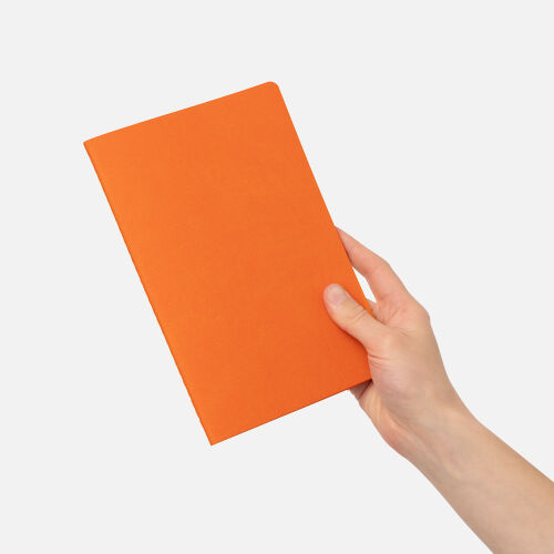 Блокнот Corsa slim, оранжевый 5