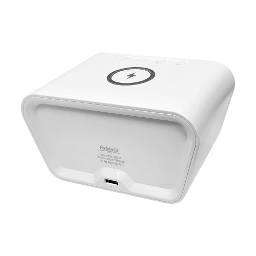 Настольные часы 5в1 с беспроводной зарядкой 15W Tempo 3