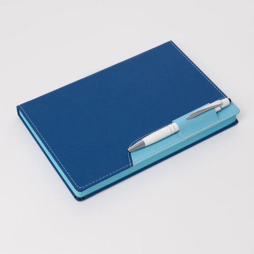 Ежедневник B2Book Medio Wing недатированный, синий 2