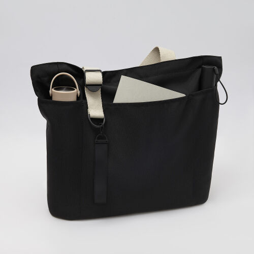 Сумка для покупок Сола (Sola), черная 6