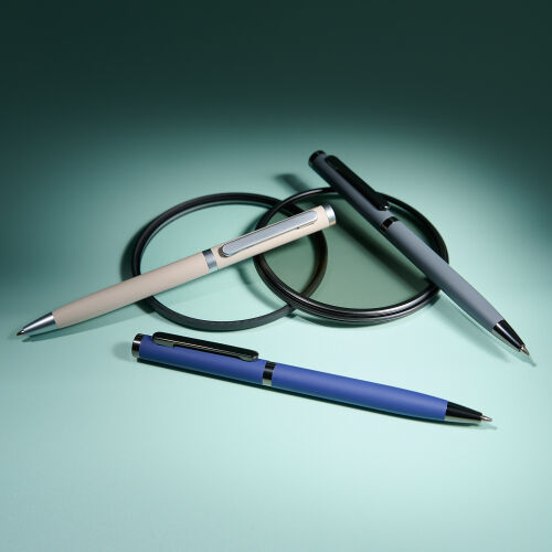 Шариковая ручка Нокс (Nox), серая 6