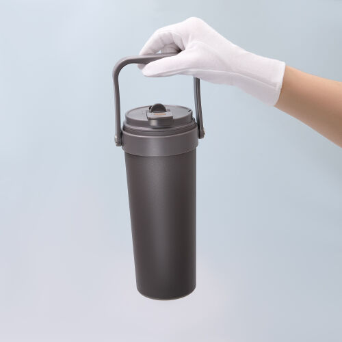 Термокружка вакуумная Solo, серая 6