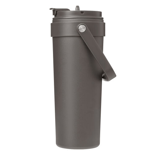 Термокружка вакуумная Solo, серая 2