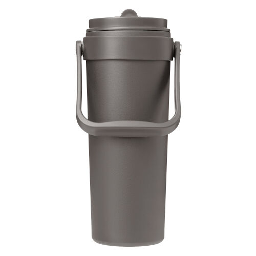 Термокружка вакуумная Solo, серая 3