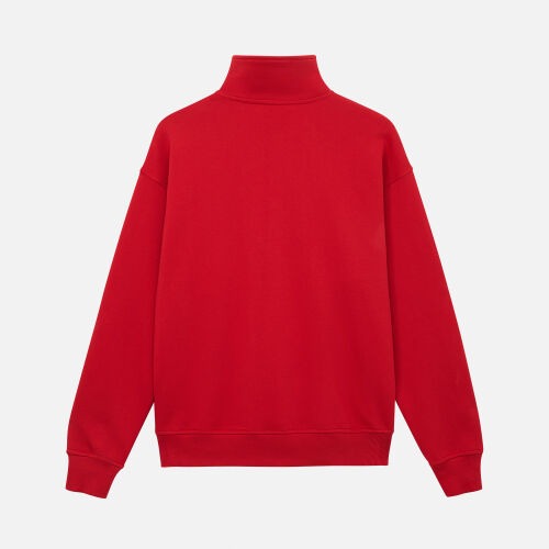 Толстовка на молнии унисекс FLOW, красная, размер XS/S 7