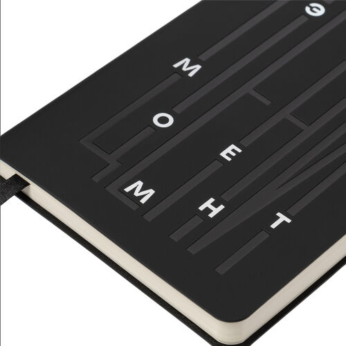 Ежедневник Спарк мини (Spark mini) A6 недатированный, черный 7