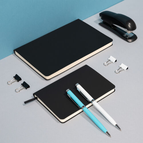 Ежедневник Спарк мини (Spark mini) A6 недатированный, черный 4