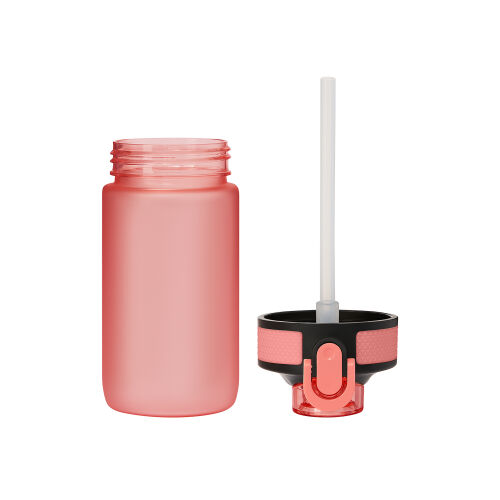 Бутылка для воды Флип мини (Flip mini), коралловая 6