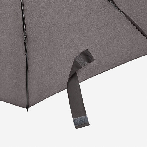 Зонт обратного сложения Олимп (Olymp), серый 4