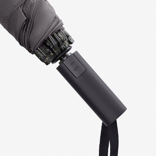 Зонт обратного сложения Олимп (Olymp), серый 5