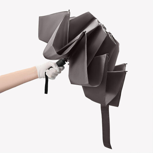 Зонт обратного сложения Олимп (Olymp), серый 6