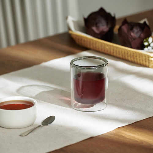 Стакан стеклянный с двойными стенками Marlo 4