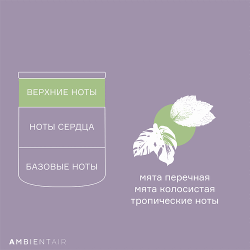 Свеча ароматическая sublime, neroli&basil, 40 ч 7