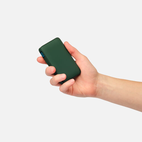 Внешний аккумулятор с подсветкой Анкор (Ancor) 5000 mAh, зеленый 7