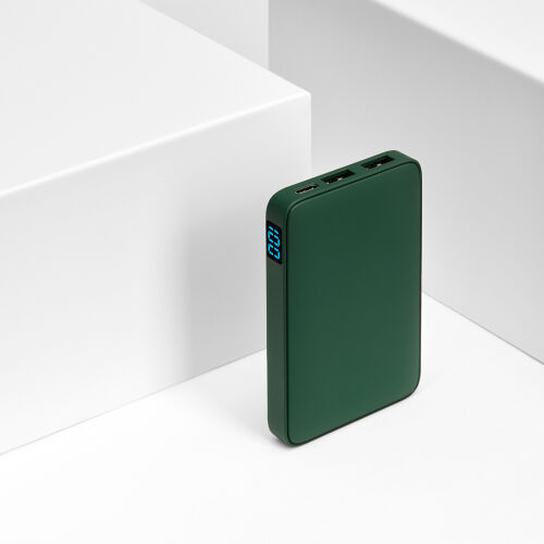 Внешний аккумулятор с подсветкой Анкор (Ancor) 5000 mAh, зеленый 1