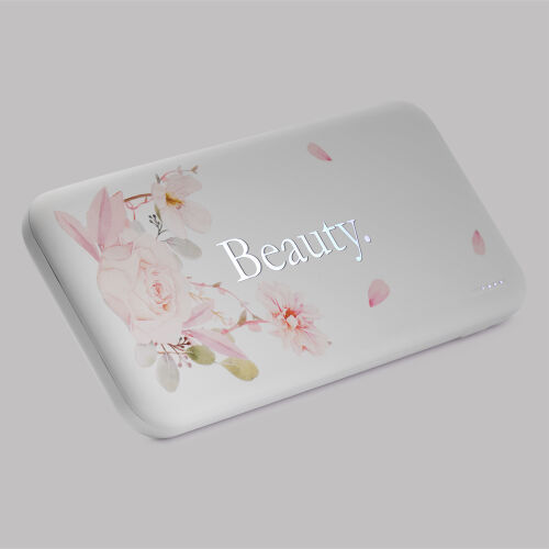 Внешний аккумулятор с подсветкой Люче (Luce) 10000 mAh, белый 1