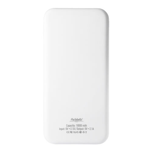 Внешний аккумулятор с подсветкой Люче (Luce) 10000 mAh, белый 1