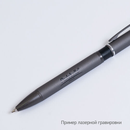 Шариковая ручка АйПи Хамелеон (IP Chameleon), черная 4