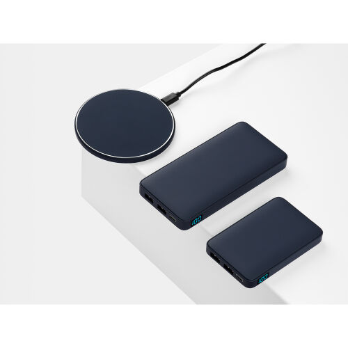 Внешний аккумулятор с подсветкой Анкор (Ancor) 5000 mAh, синий 2