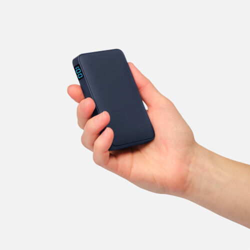 Внешний аккумулятор с подсветкой Анкор (Ancor) 5000 mAh, синий 6