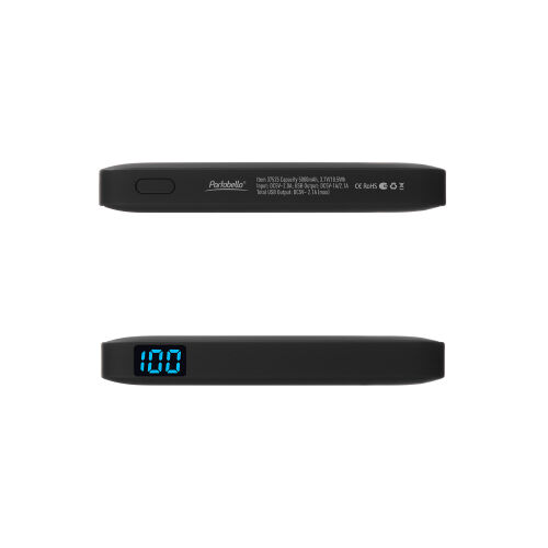 Внешний аккумулятор с подсветкой Анкор (Ancor) 5000 mAh, черный 5