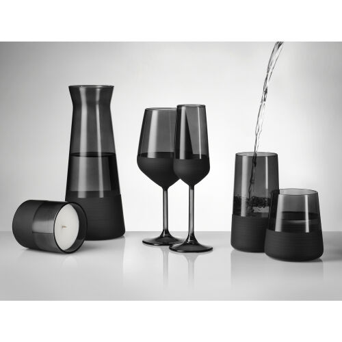 Стакан для воды высокий Блэк Эдишн (Black Edition), черный 4
