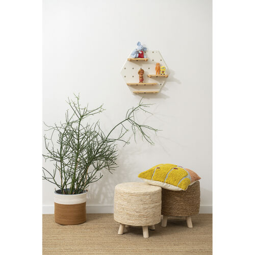 Корзина для хранения ciary, D30х30 см, бежевая/горчичная 4 Корзина для хранения ciary, D30х30 см, бежевая/горчичная 4
