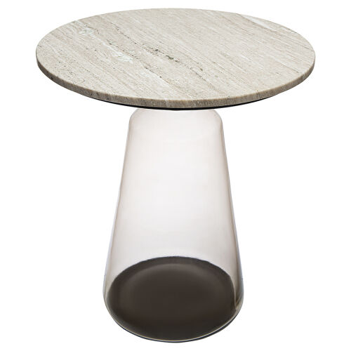 Столик кофейный odd, D50 см, бежевый 4