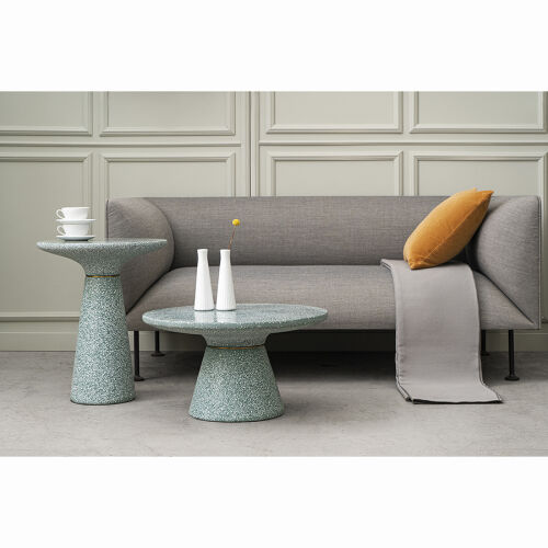 Столик журнальный bayn, D60 см, зеленый 6