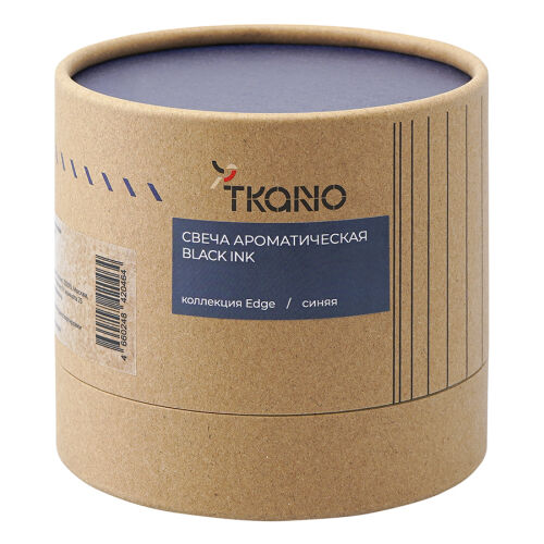 Свеча ароматическая с деревянным фитилём black ink из коллекции 4 Свеча ароматическая с деревянным фитилём black ink из коллекции 4