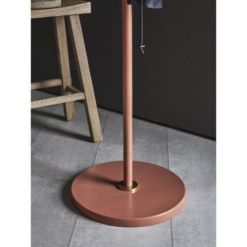 Вешалка напольная fem, терракотовая 4