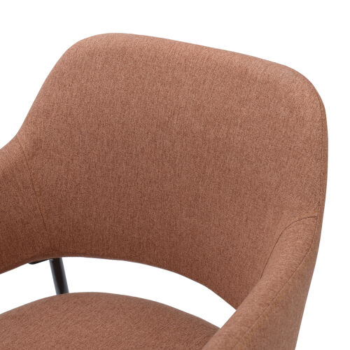 Стул wendy, рогожка, терракота 1