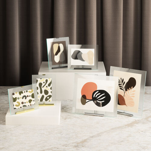 Фоторамка flute, 26х30 см, хром 6