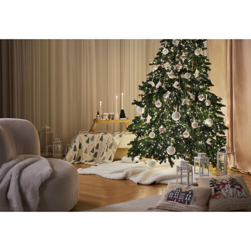 Набор ёлочных украшений с подсветкой festive embroidey из коллек 5 Набор ёлочных украшений с подсветкой festive embroidey из коллек 5