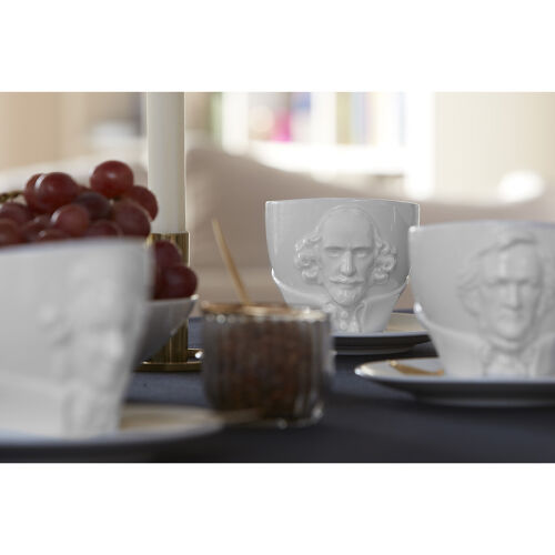 Чайная пара talent, william shakespeare, 260 мл, белая 2 Чайная пара talent, william shakespeare, 260 мл, белая 2