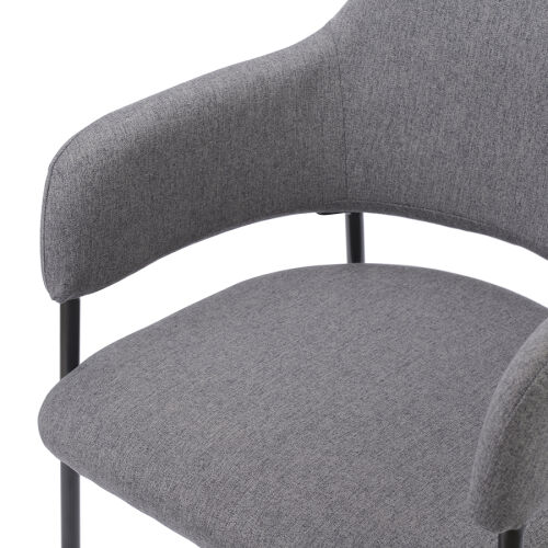 Стул wendy, рогожка, темно-серый 1