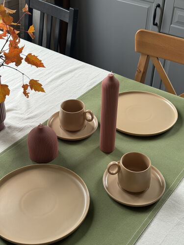 Свеча декоративная бордового цвета из коллекции edge, 10,5см 4