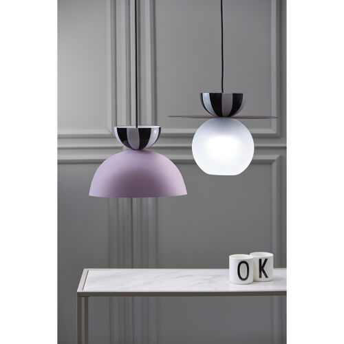 Светильник подвесной anniken, D36х28 см, сливовый 2