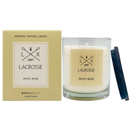 Свеча ароматическая lacrosse, white musk, 60 ч 1 Свеча ароматическая lacrosse, white musk, 60 ч 1
