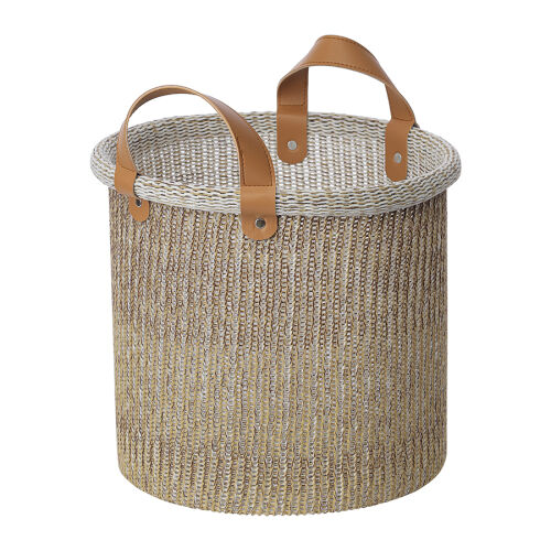 Корзина для хранения sustainable collection, D27х25 см, бежевая 1 Корзина для хранения sustainable collection, D27х25 см, бежевая 1