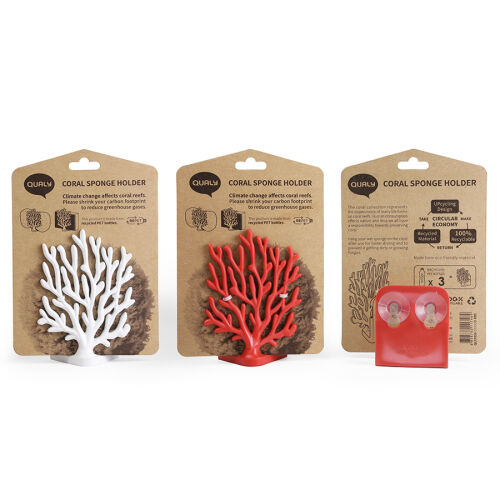 Держатель для мочалок coral sponge, красный 5 Держатель для мочалок coral sponge, красный 5
