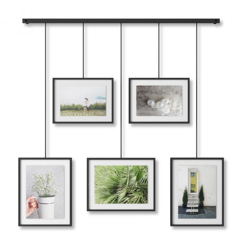 Панно для фотографий exhibit, черное, 5 эл. 1 Панно для фотографий exhibit, черное, 5 эл. 1
