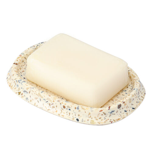 Мыльница mosaic, светло-бежевая 5